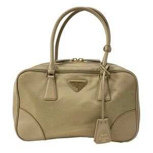 PRADA Re-Edition 1978 Medium Re-Nylon x Saffiano Leather Double Handle Bag -